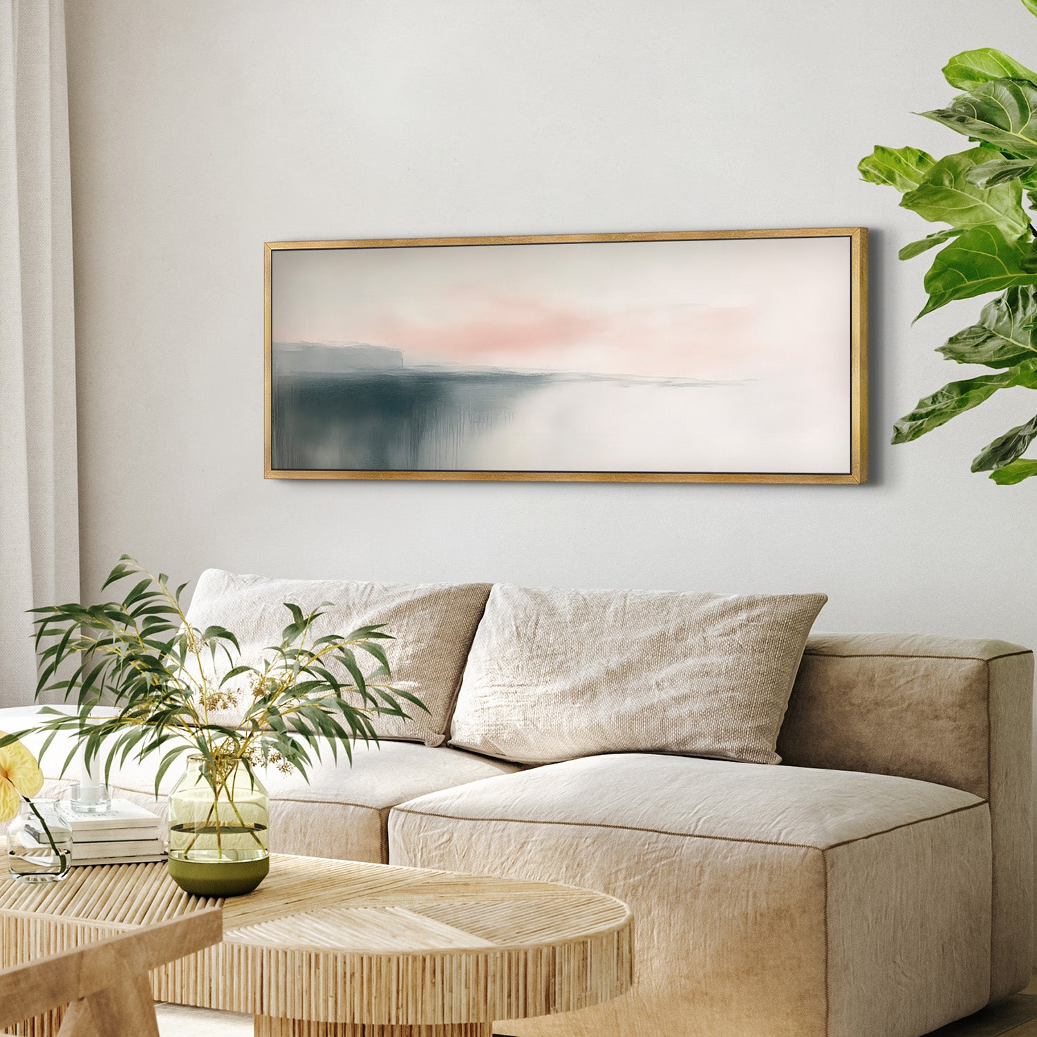 Serene Horizon Canvas Wall Art