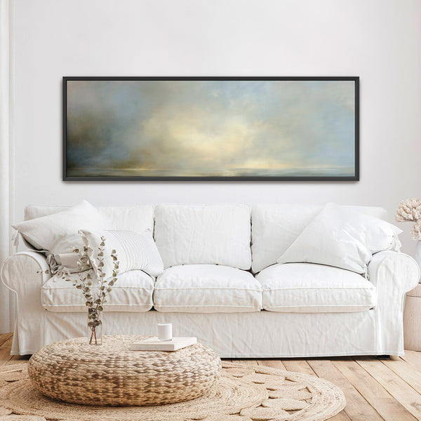 Golden Horizon Canvas Wall Art
