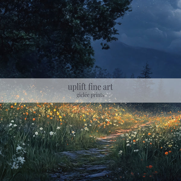 Wandbild „Dämmerungspassage“