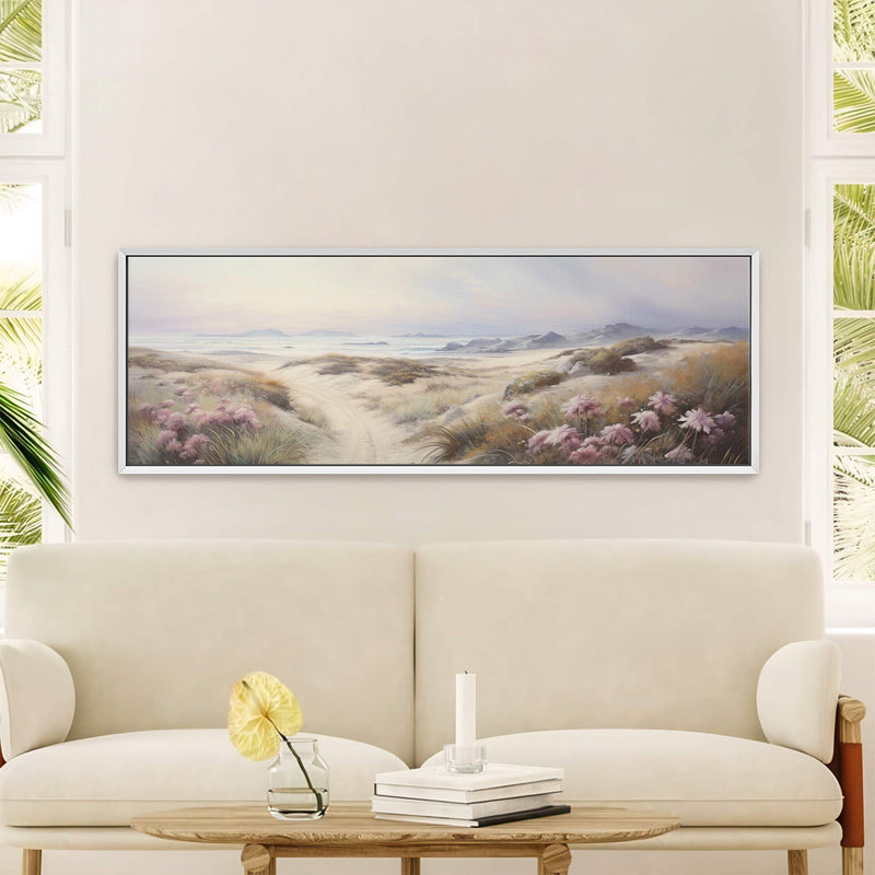 Coastal Dunes Landscape Canvas Print