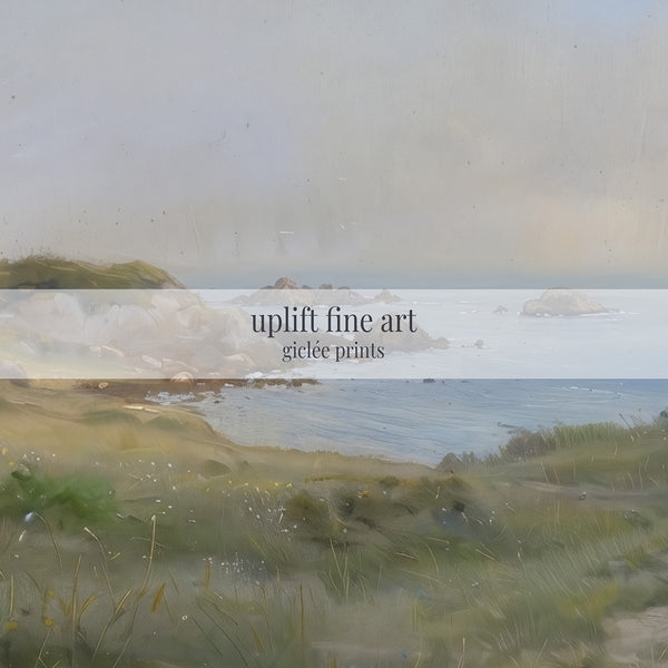 Coastal Path Canvas Wall Art