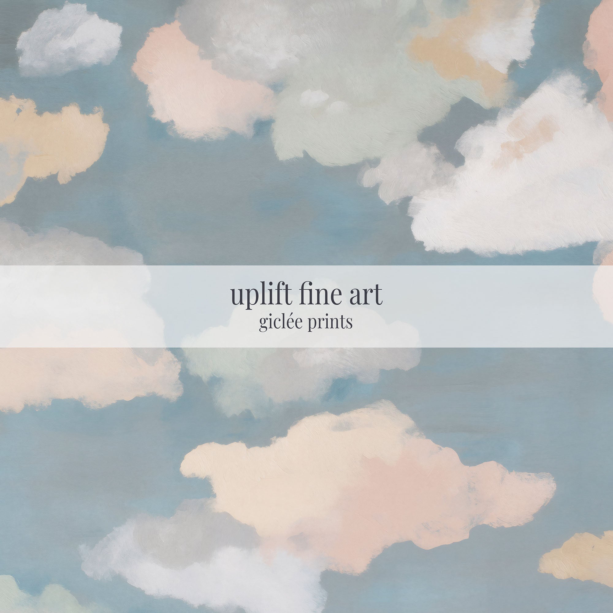 Heavenly Clouds Canvas Art Print