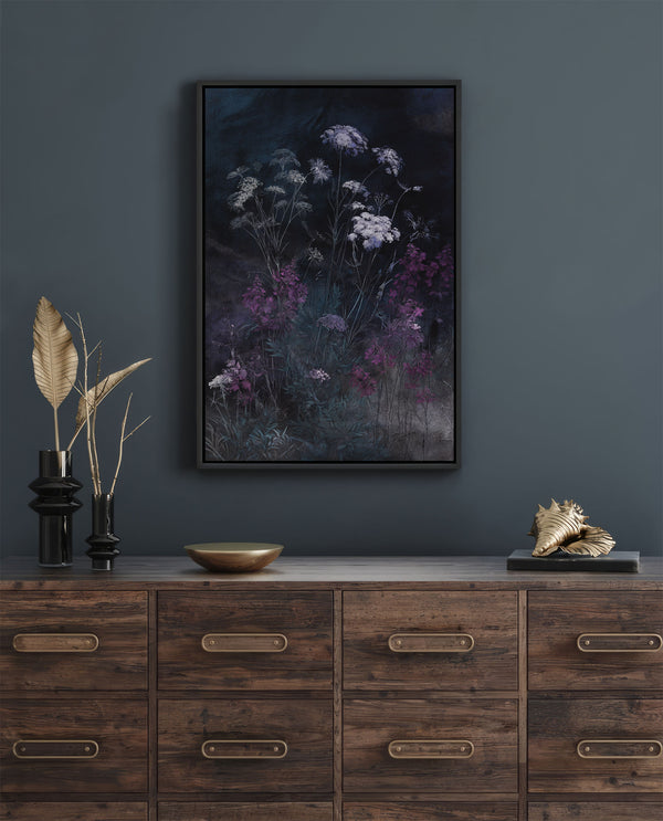 The Midnight Garden Botanical Print
