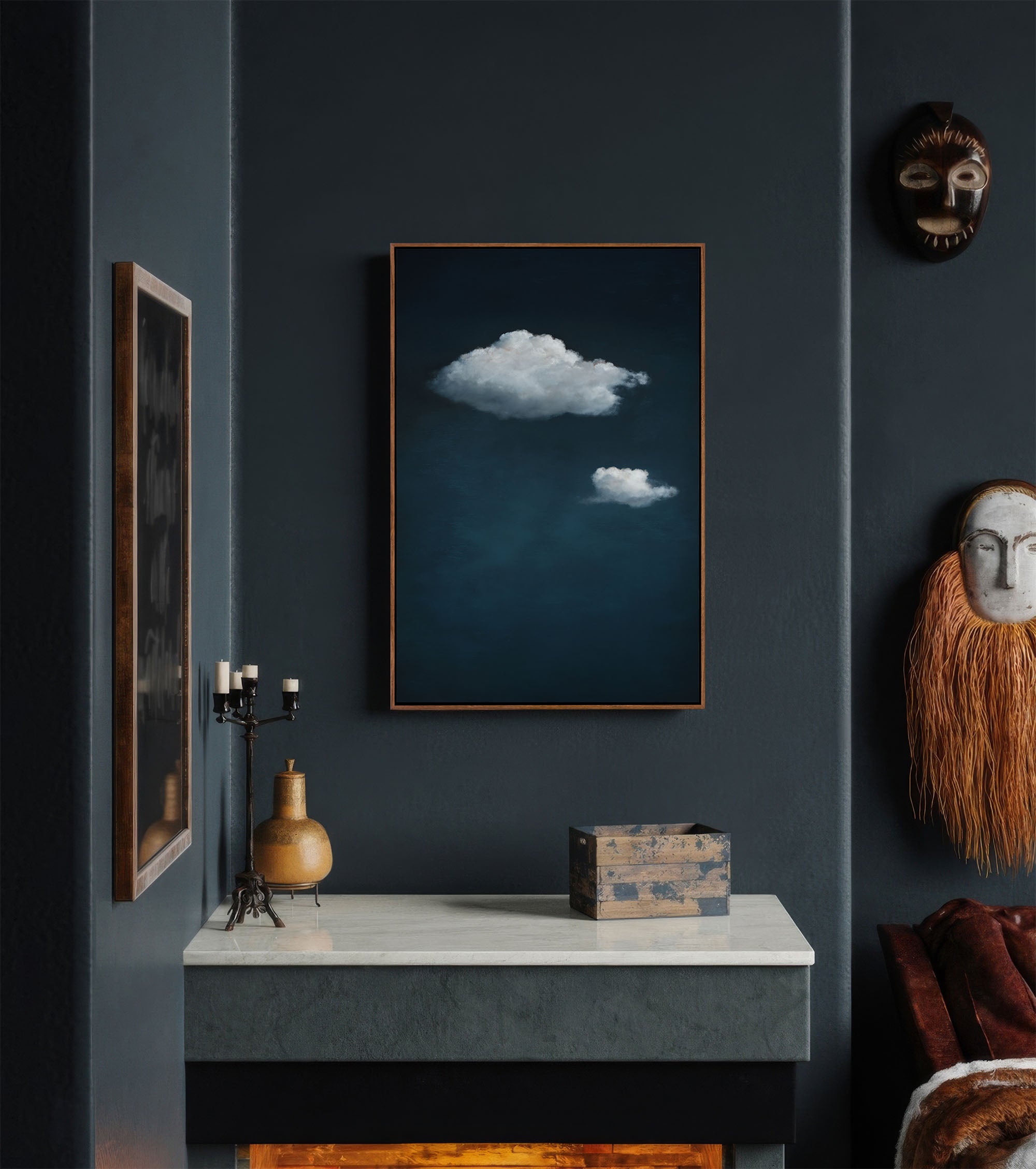 The Solitude Cloudscape Art Print
