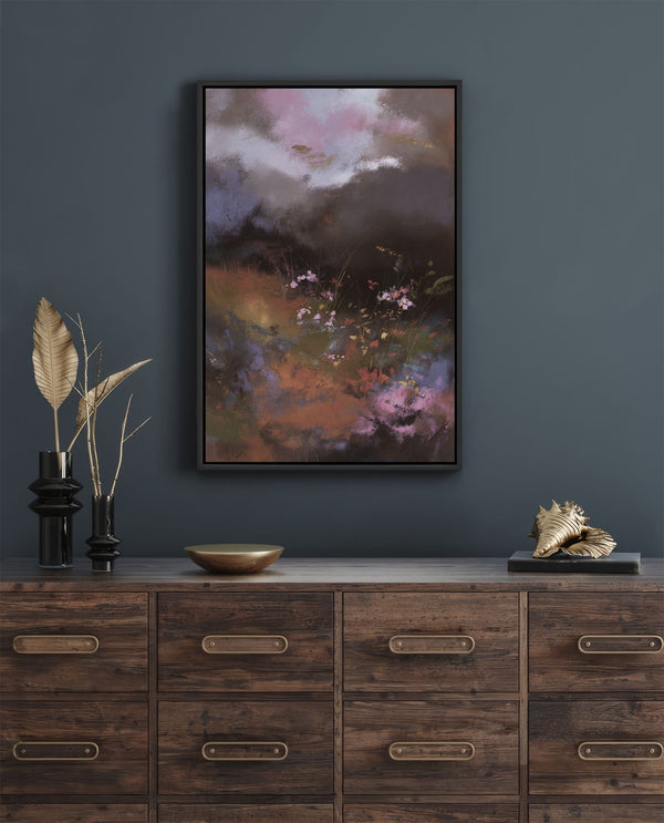 The Enigmatic Bloom Abstract Art Print