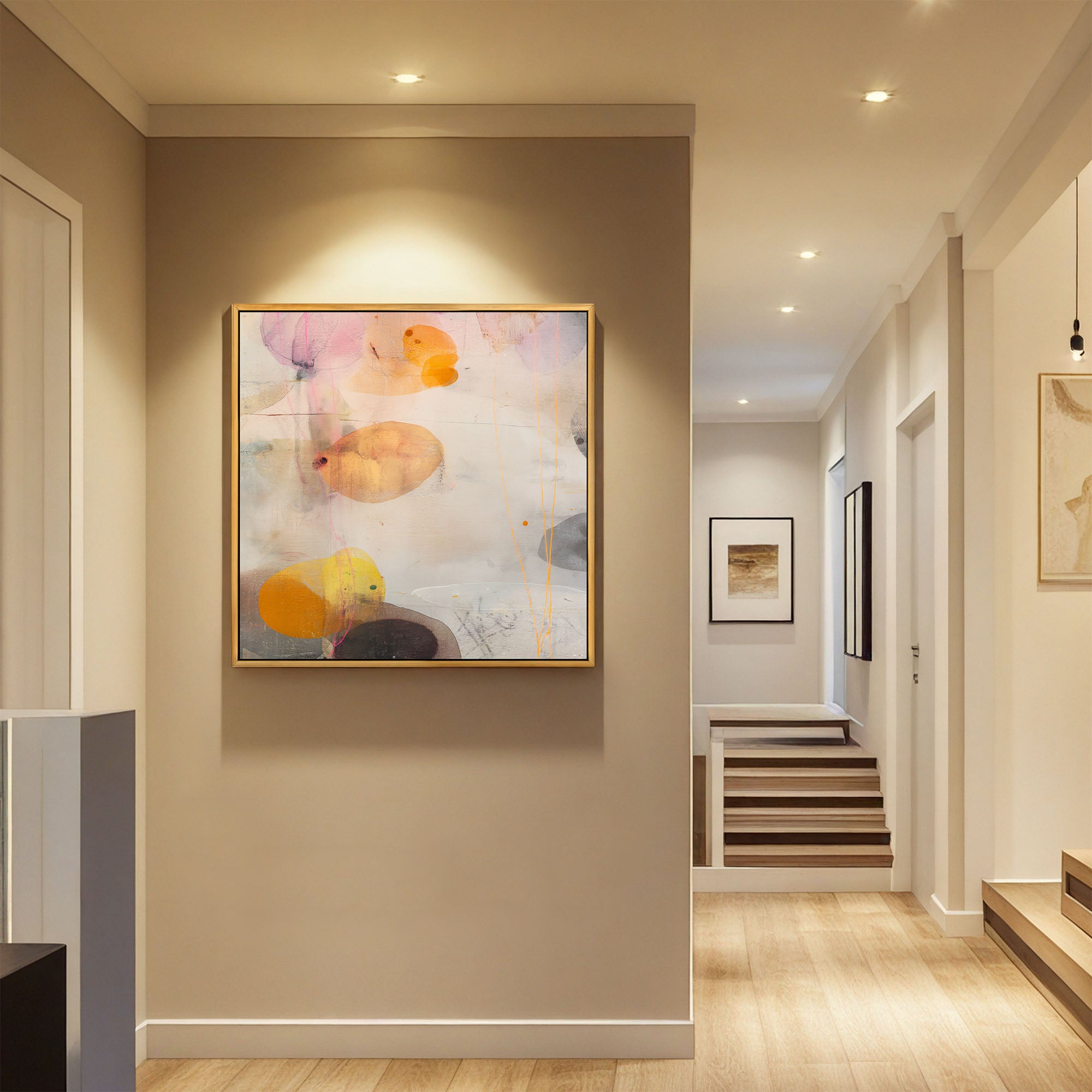 Ethereal Forms Abstract Art Print