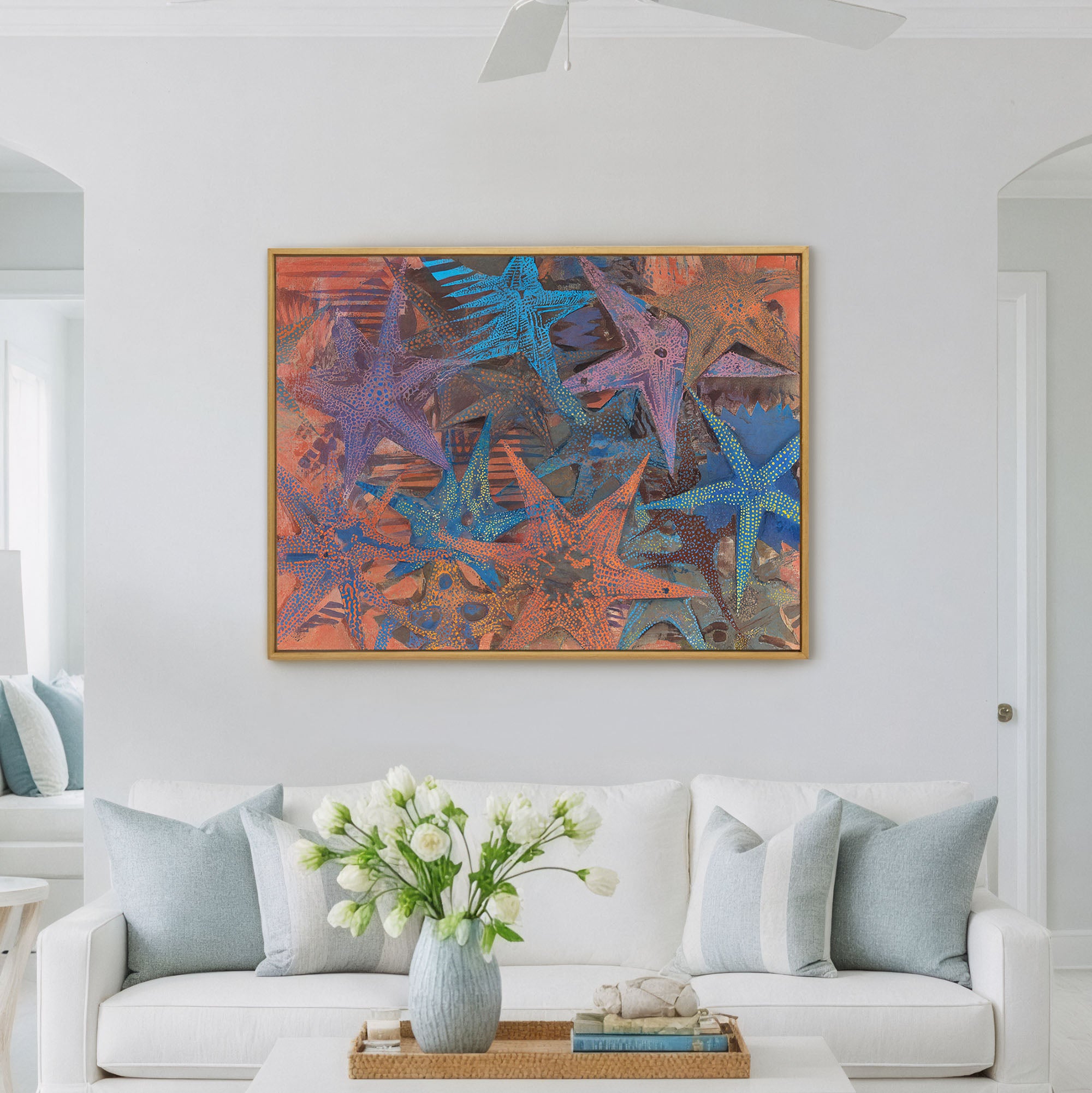 Starfish Giclée Art Print - Coastal Kaleidoscope