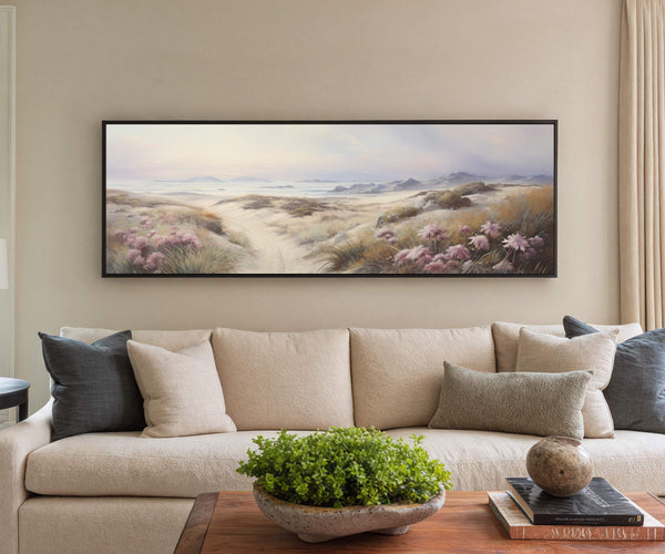 Coastal Dunes Landscape Canvas Print