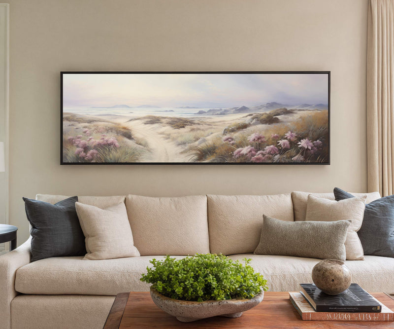 Coastal Dunes Landscape Canvas Print