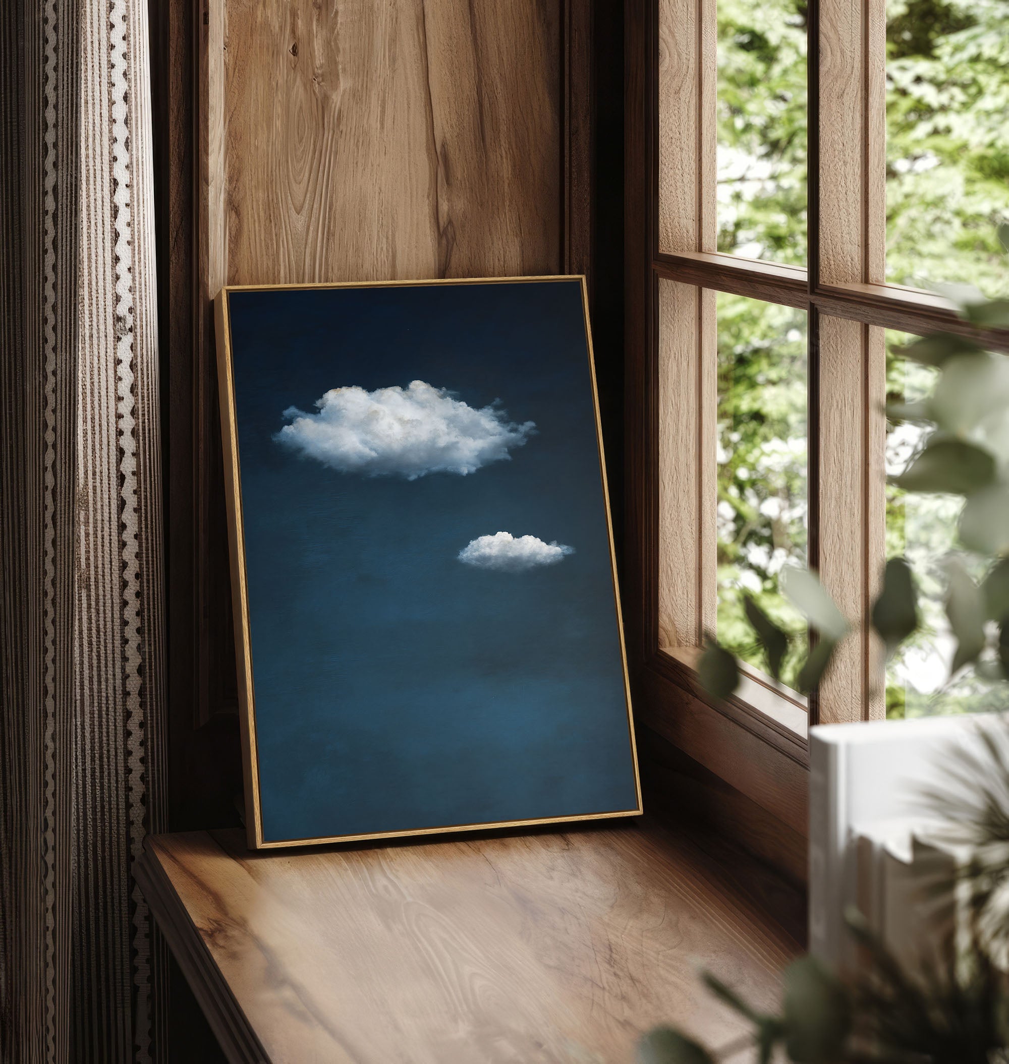 The Midnight Sky Cloudscape Art Print
