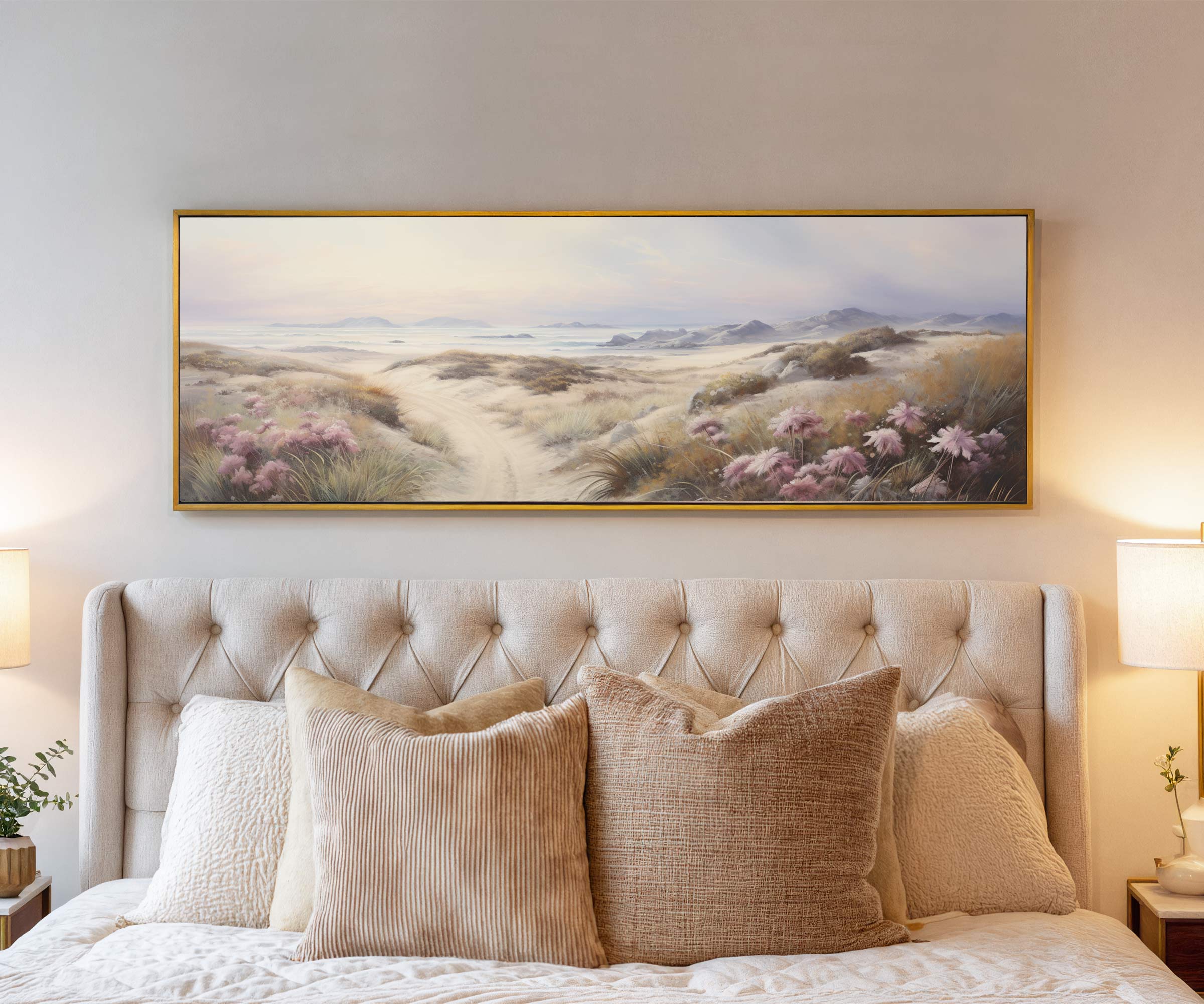 Coastal Dunes Landscape Canvas Print