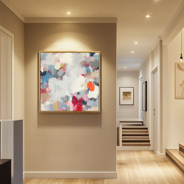 Vibrant Energy Abstract Art Print