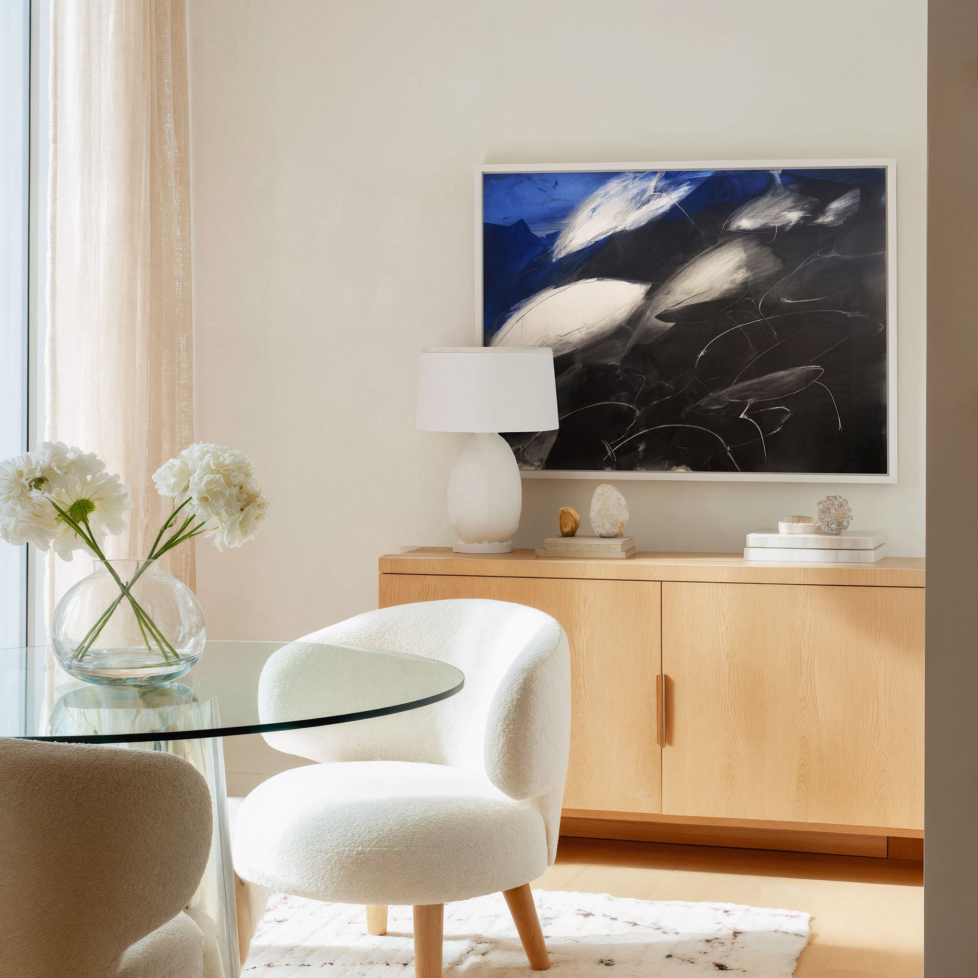 Abstract Dolphin Giclée Print - Abyss & Ascent