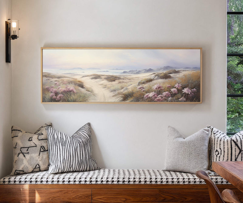 Coastal Dunes Landscape Canvas Print