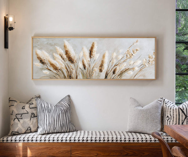 Leinwanddruck „Pampasgras“ (neutral)