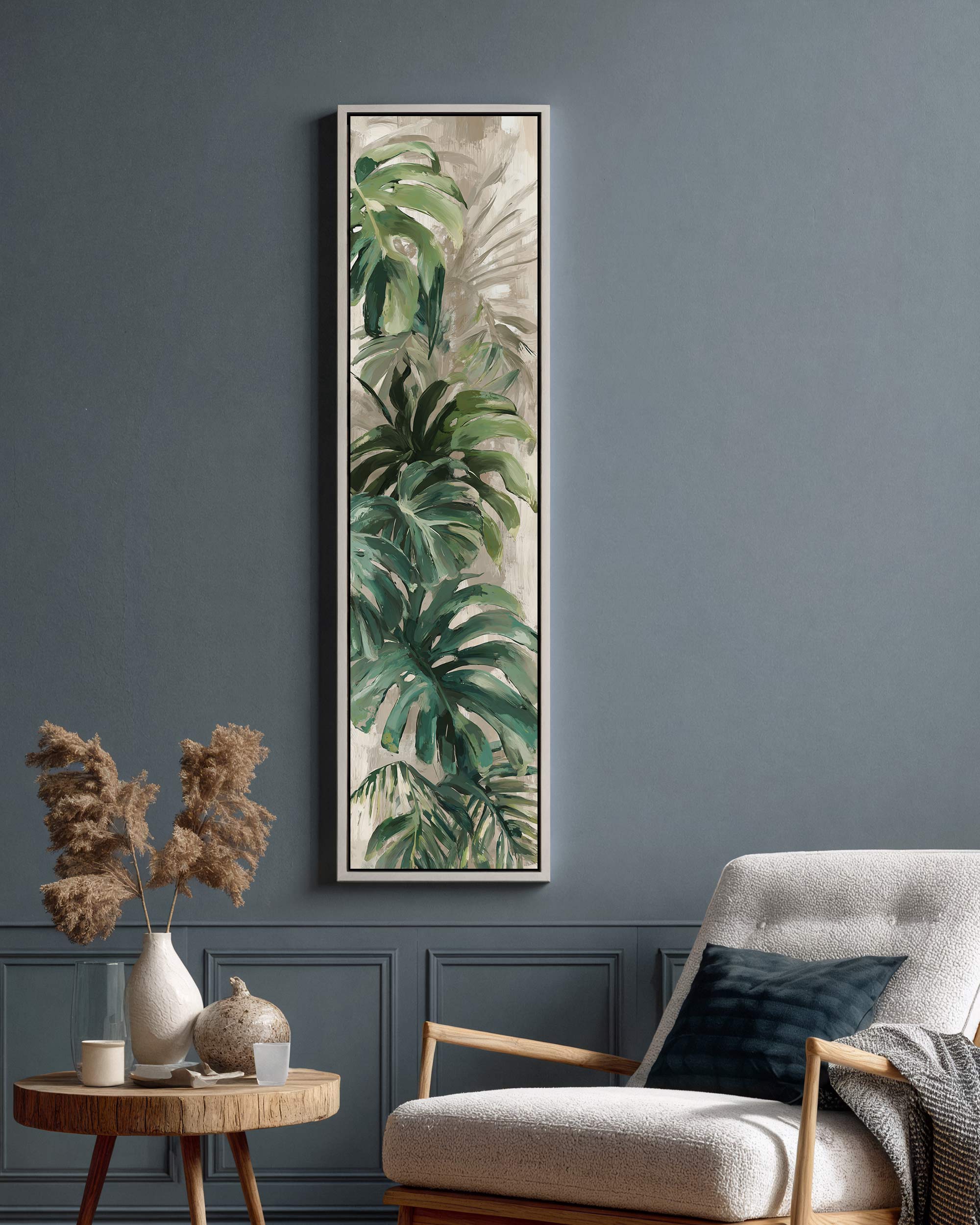 Pine Forest Vertical Canvas Print