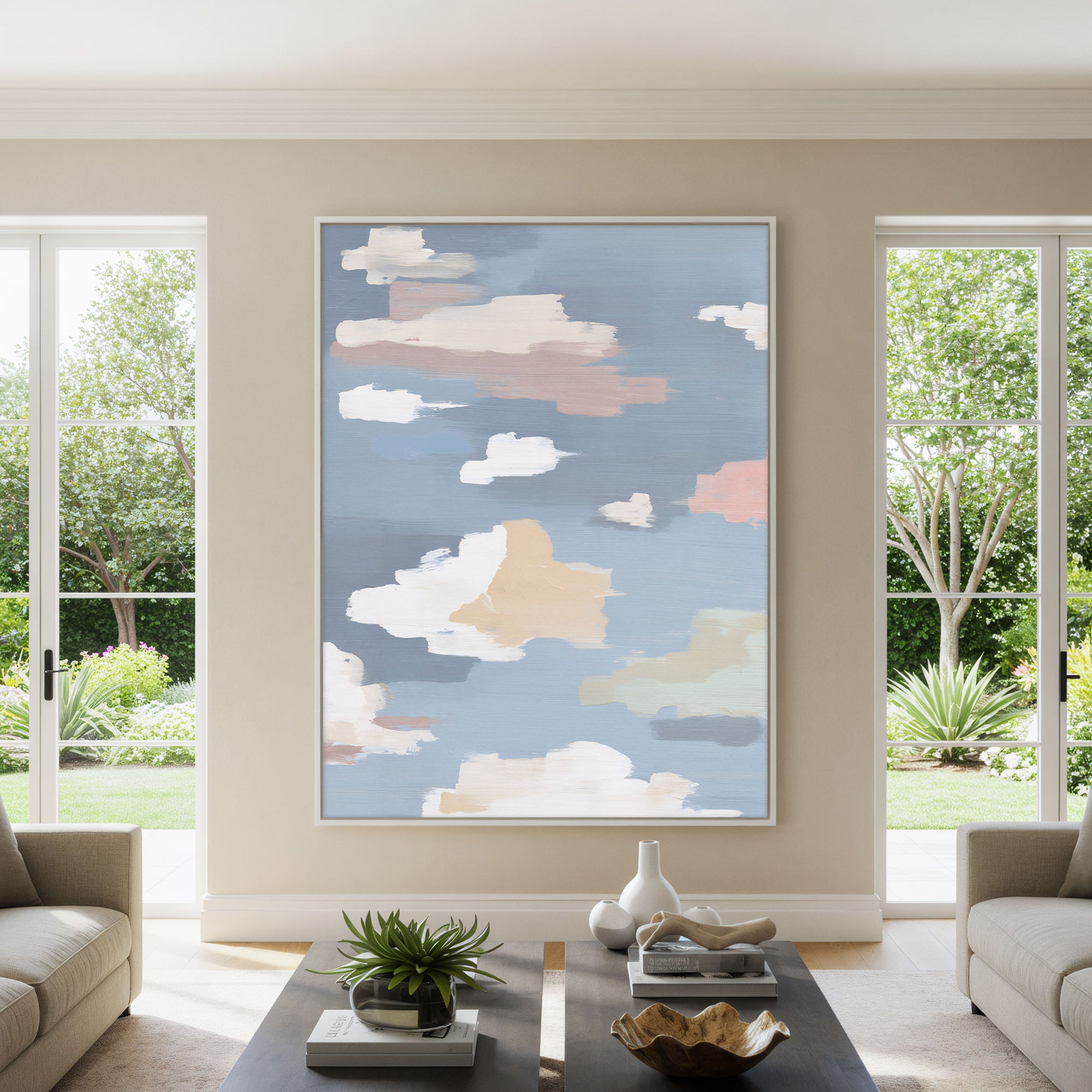 Storm's End Abstract Cloud Canvas Art Print
