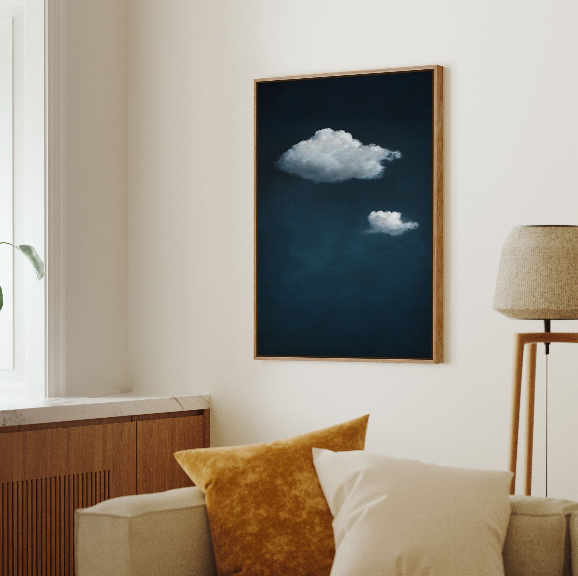 The Solitude Cloudscape Art Print