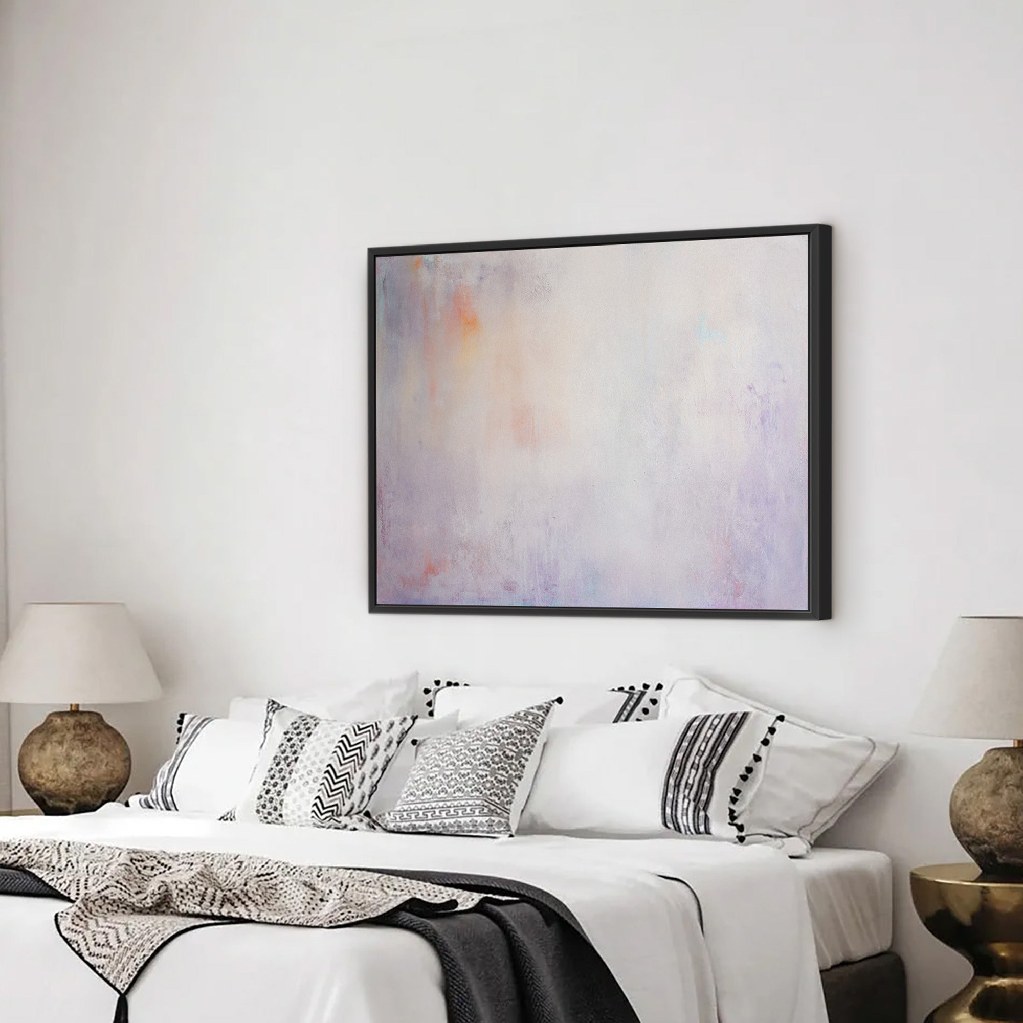 Soft Abstract Giclée Print - Whispers of Dawn
