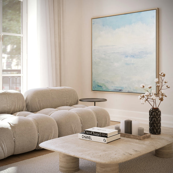 Horizon Whisper Abstract Landscape Art Print