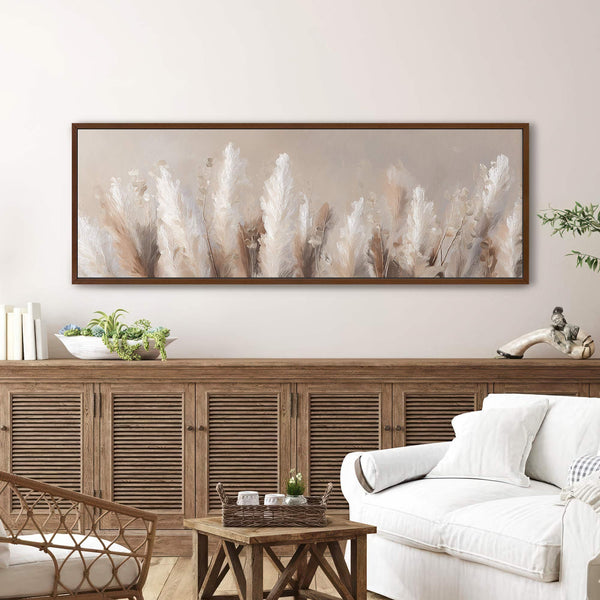 Pampas Grass Canvas Wall Art Print