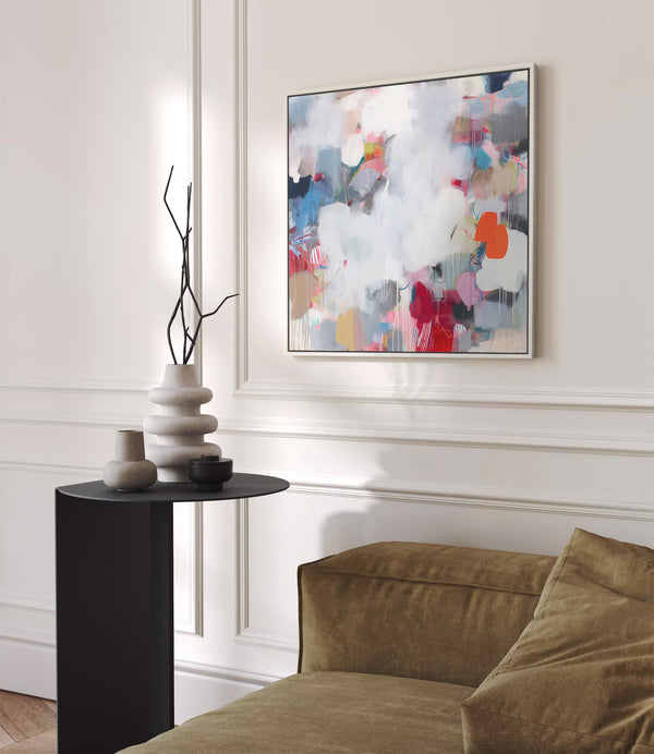 Vibrant Energy Abstract Art Print