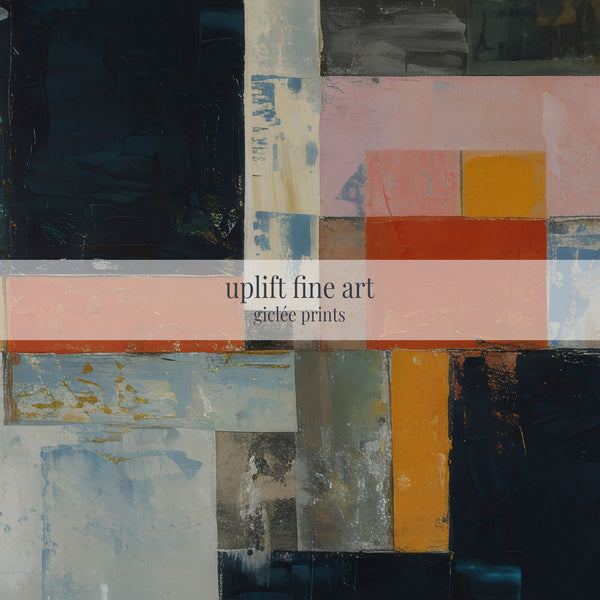 Abstract Geometric Canvas Art Print