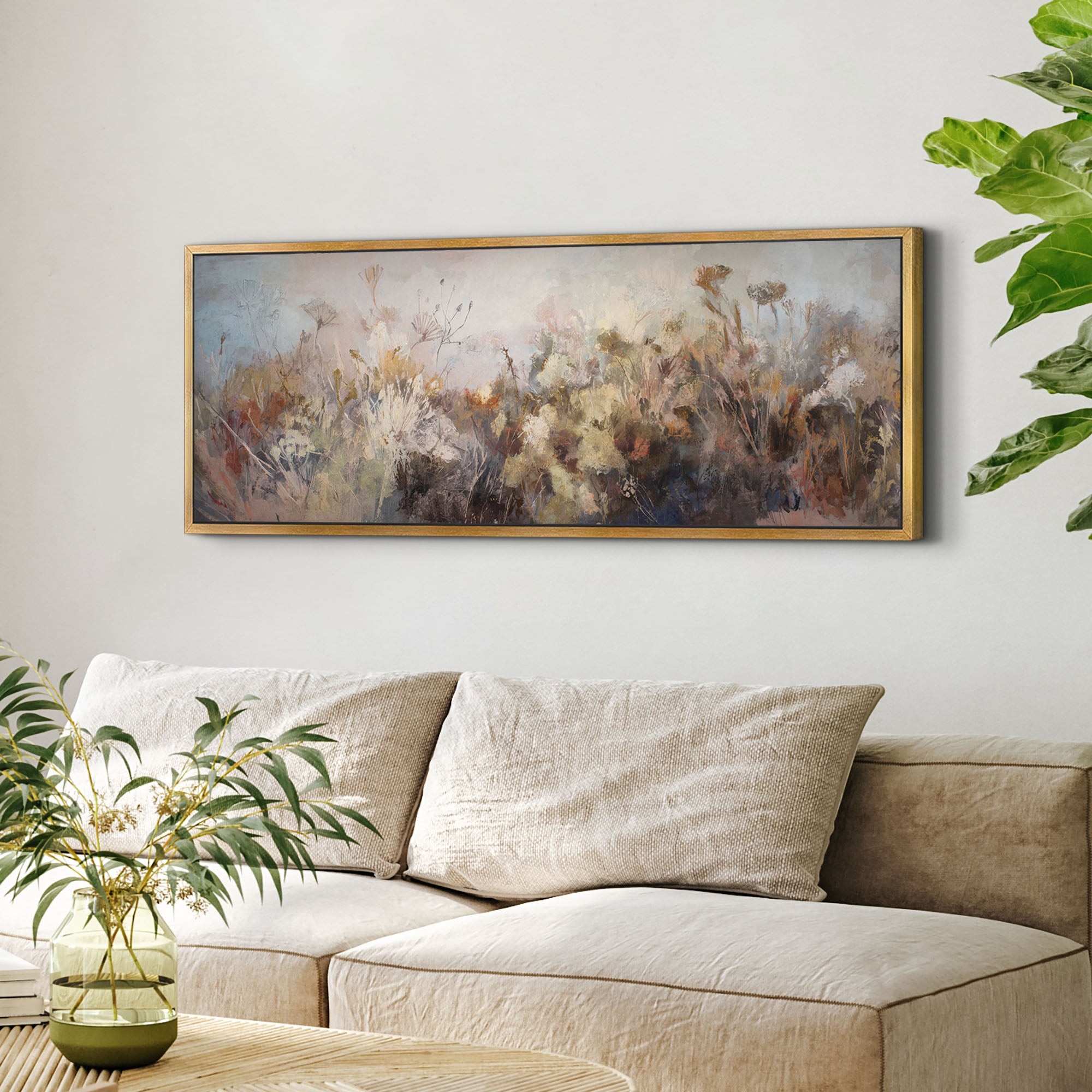 Wild Meadow Botanical Canvas Print