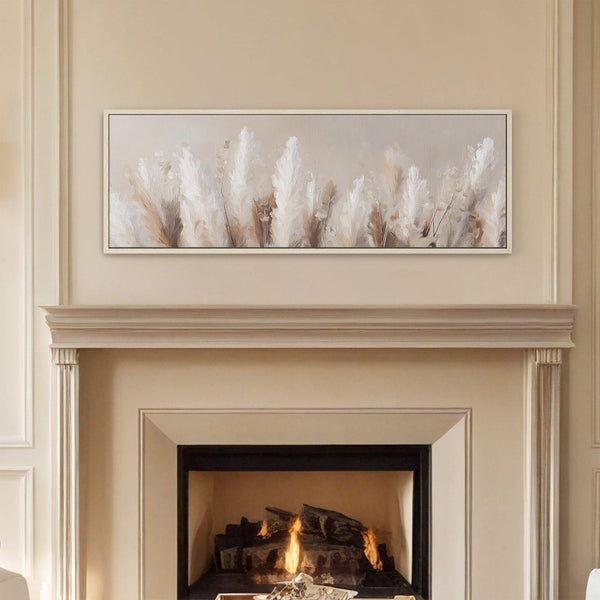 Pampas Grass Canvas Wall Art Print