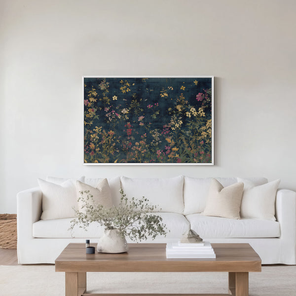Moody Floral Wall Art Print