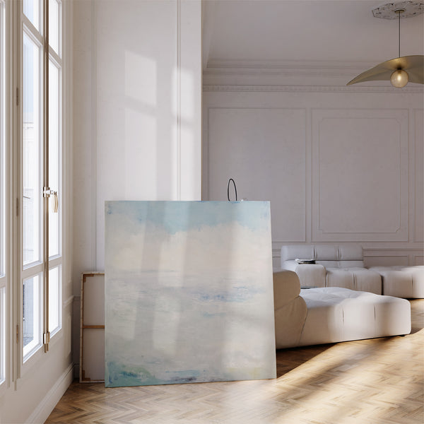 Horizon Whisper Abstract Landscape Art Print