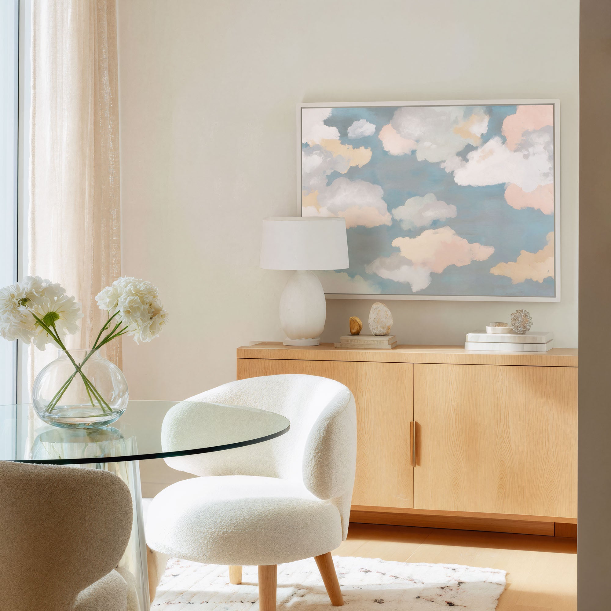 Heavenly Clouds Canvas Art Print
