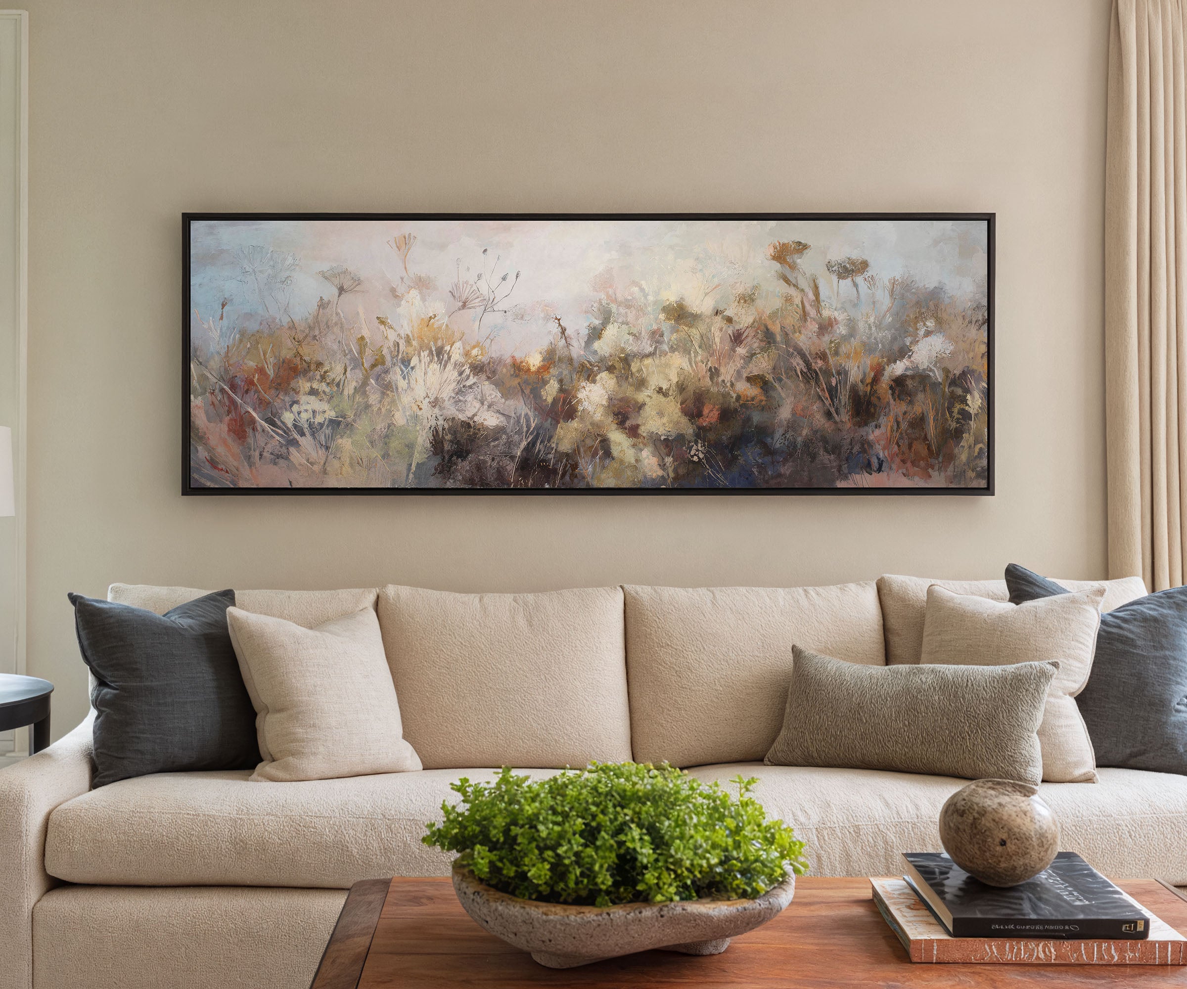 Wild Meadow Botanical Canvas Print