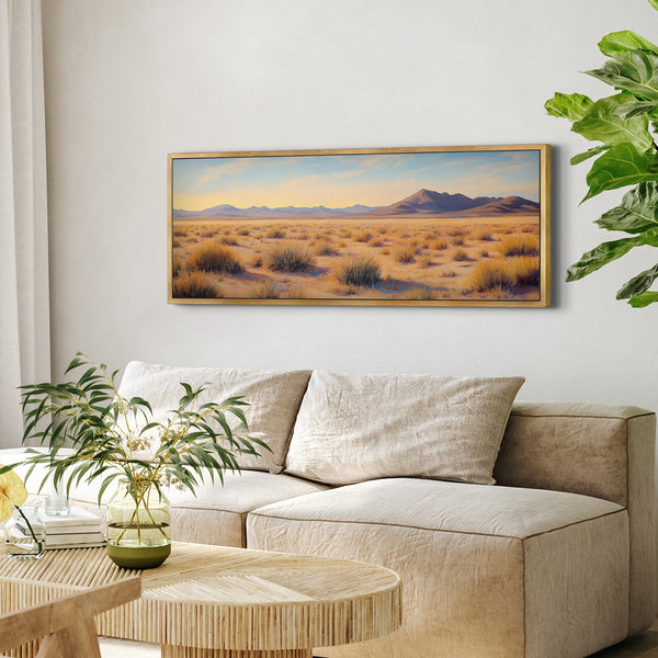 Desert Horizon Canvas Wall Art