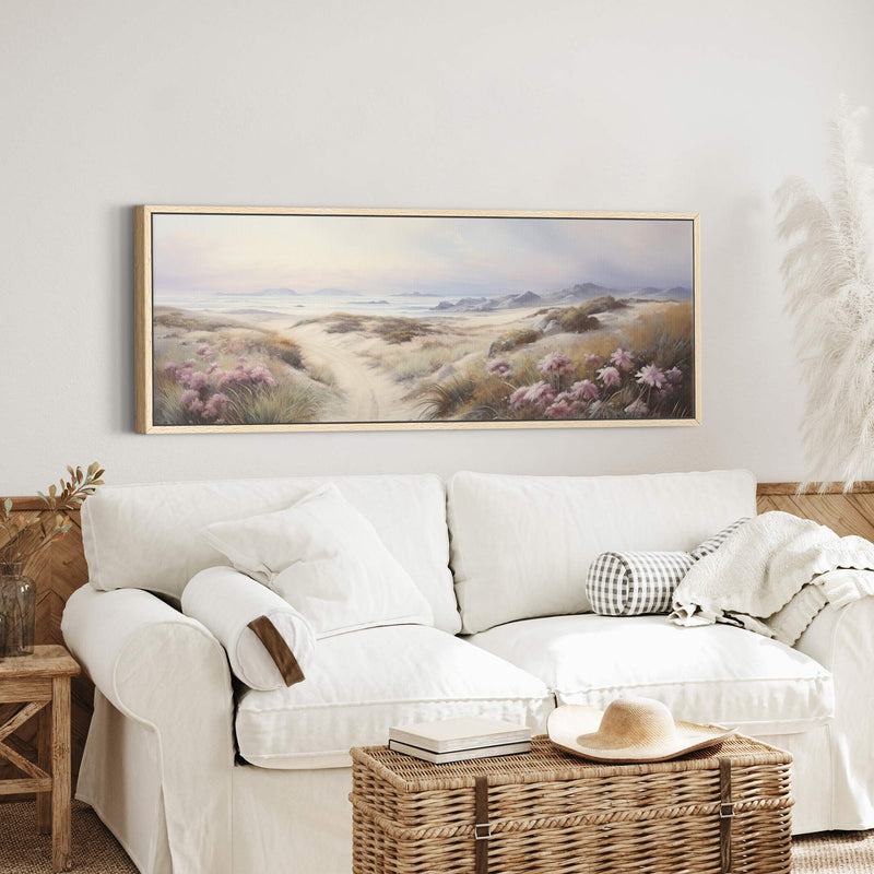 Coastal Dunes Landscape Canvas Print