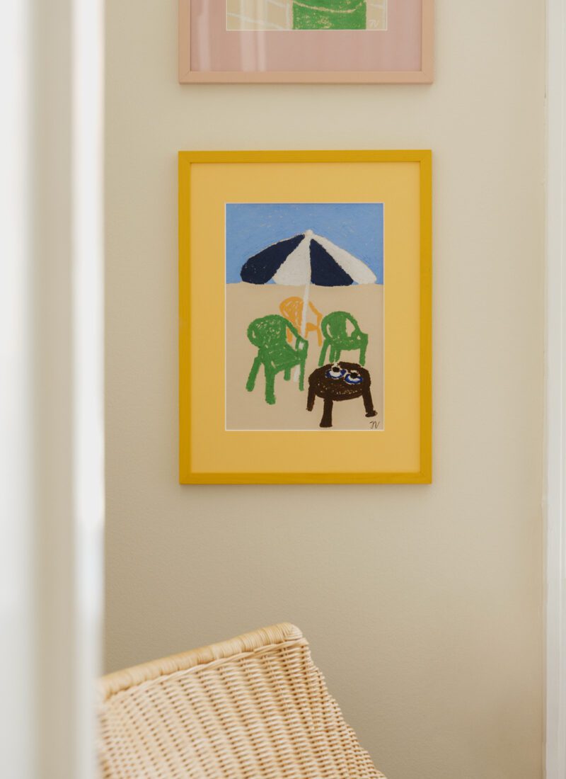 Coffee in the Sun Art Print