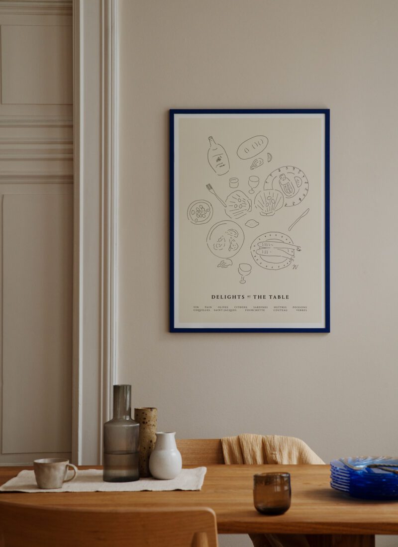 Delights at the Table Art Print