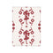 A whimsical cross-stitch inspired pattern featuring Tigger in deep crimson on a cream background, adorned with floral motifs, evoking a vintage and playful mood.