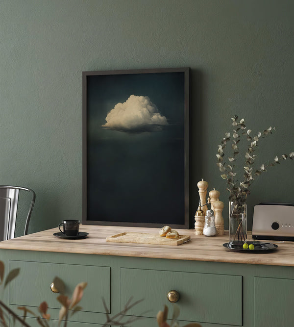 Vintage Cloud Painting Canvas Art for Living room - View 7