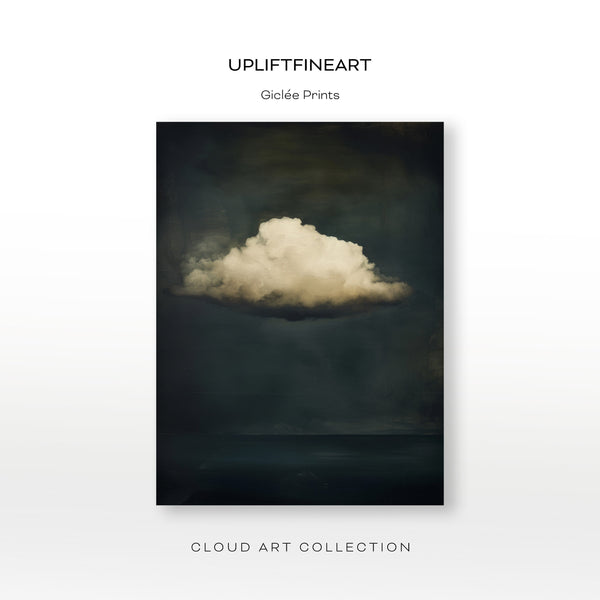 Vintage Cloud Art Painting Canvas Art - View 2