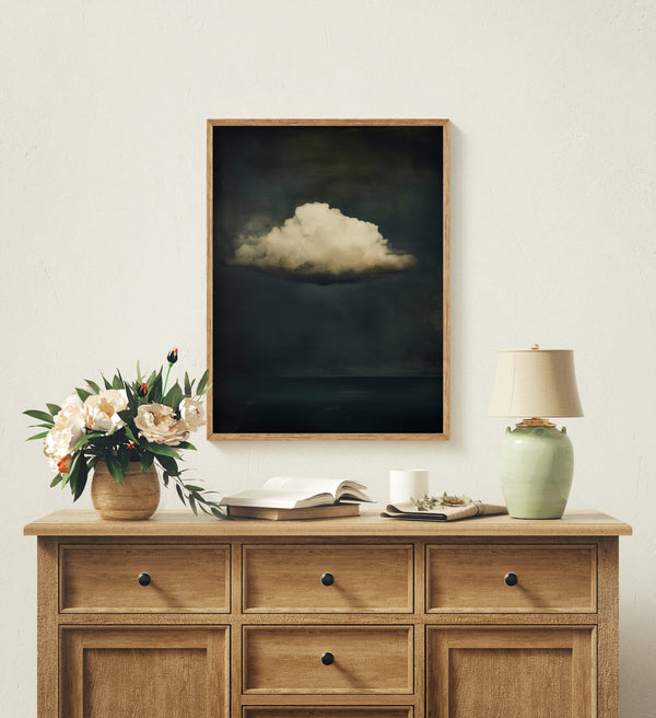 Vintage Cloud Art Painting Canvas Art - View 5