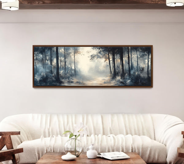 Abstract Forest Large Wall Art Canvas Art - View 7