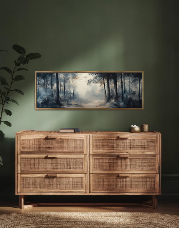 Abstract Forest Large Wall Art Canvas Art - View 8