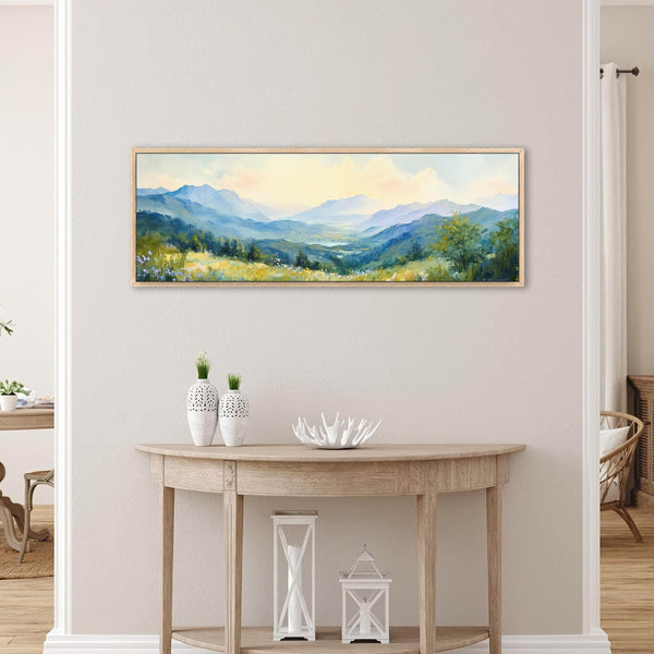 Landscape Wall Art Framed - Moody Canvas Art - View 4