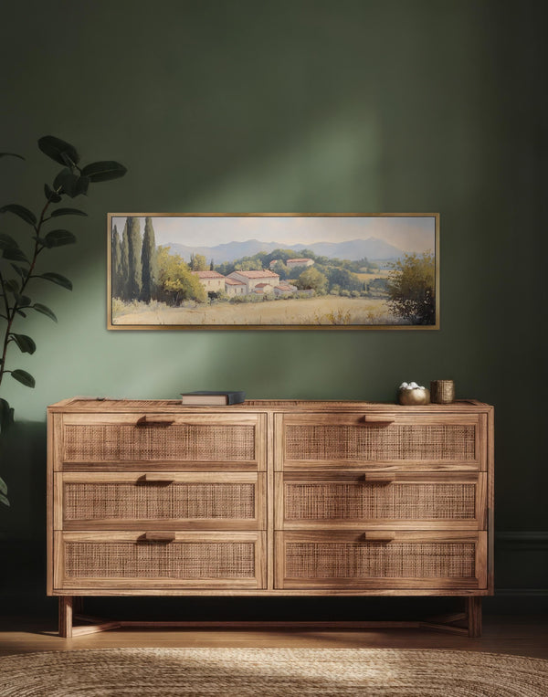 Landscape Countryside Framed Art - Rustic Canvas Art - View 8