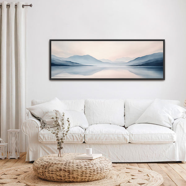 Ocean Wide Art Print - Minimalist Canvas Art - View 7