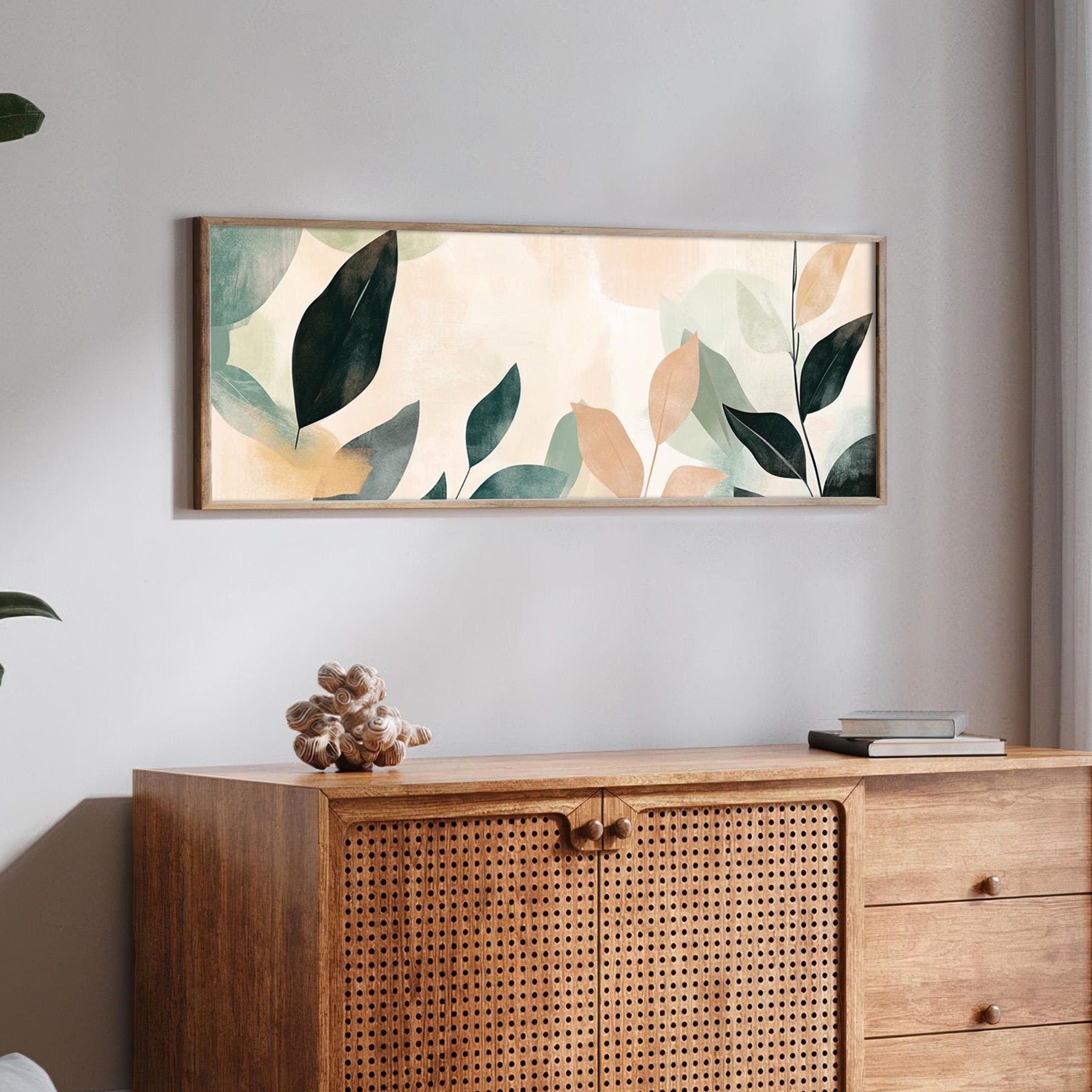 Minimalist Botanical Art Print Canvas Art