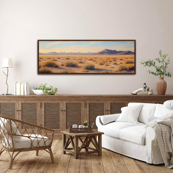 Western Desert Landscape Art Print Canvas Art for Living room - View 4