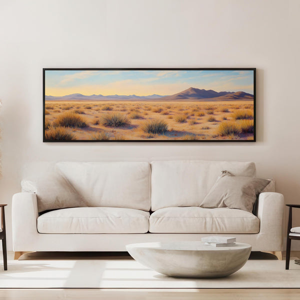 Western Desert Landscape Art Print Canvas Art for Living room - View 7
