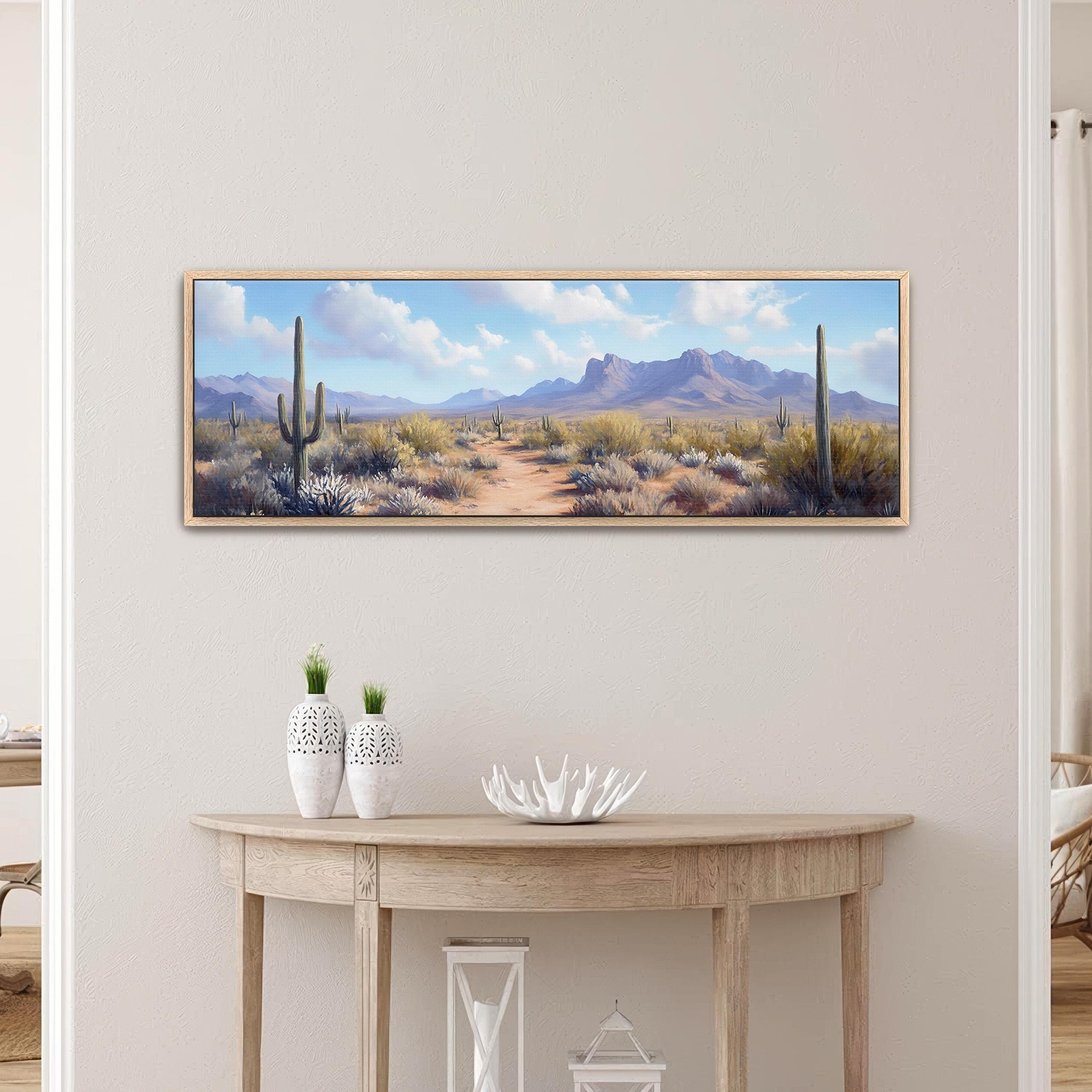 Western Desert Landscape Art Print Canvas Art for Living room - View 4
